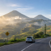 ara ke Dieng dari Yogyakarta melalui jalur pegunungan Wonosobo